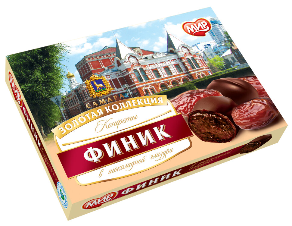  КФ МИР Финики в шоколадной глазури 160г  в Урус-мартане