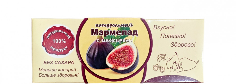  Мармелад натуральный "Инжир" 140г  в Урус-мартане