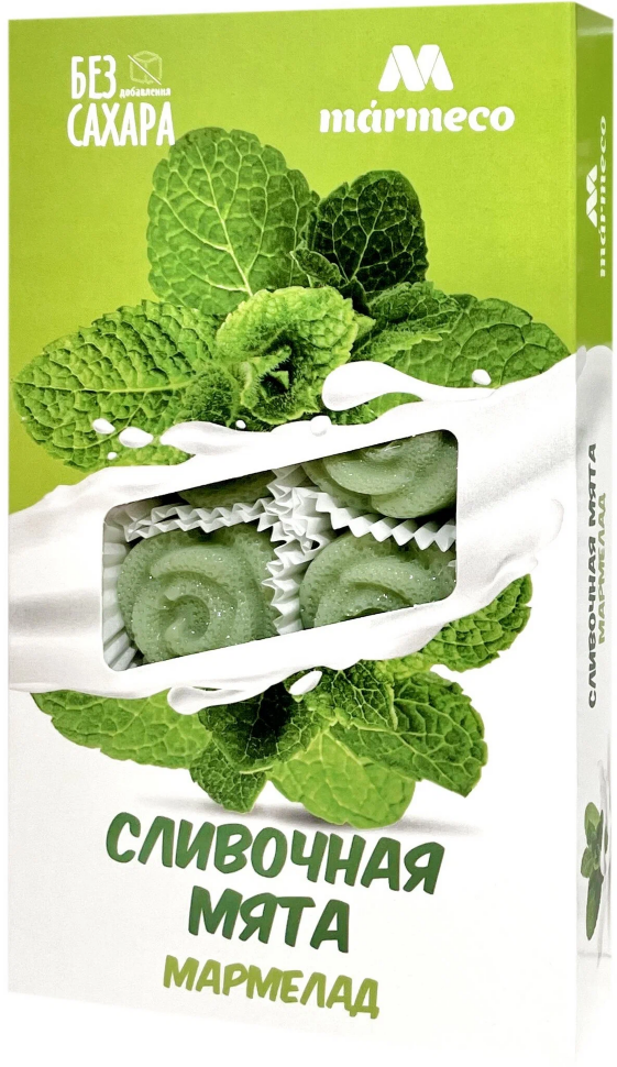  Мармелад без сахара  "Сливочная мята" 180г  в Урус-мартане