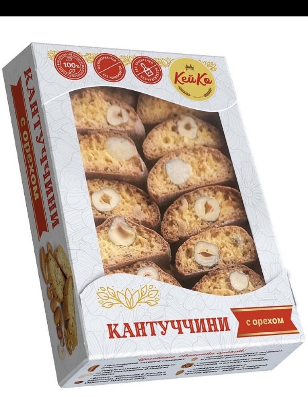 №3 Кей Ко Кантуччини с орехом, 200г    в Урус-мартане