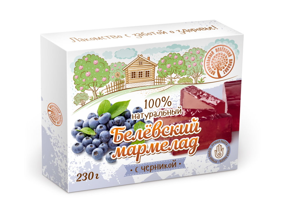  Мармелад белевский "Черника" 230г в Урус-мартане