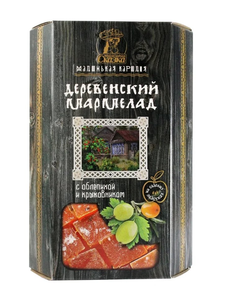  Мармелад деревенский "С крыжовником и облепихой" 300г в Урус-мартане